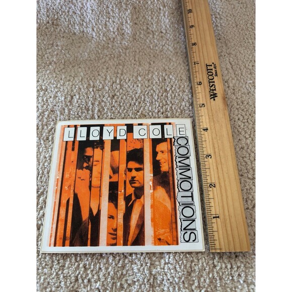 1985 Lloyd Cole Commotions Brand New Friend Album Cover Vinyl Sticker - Picture 2 of 2
